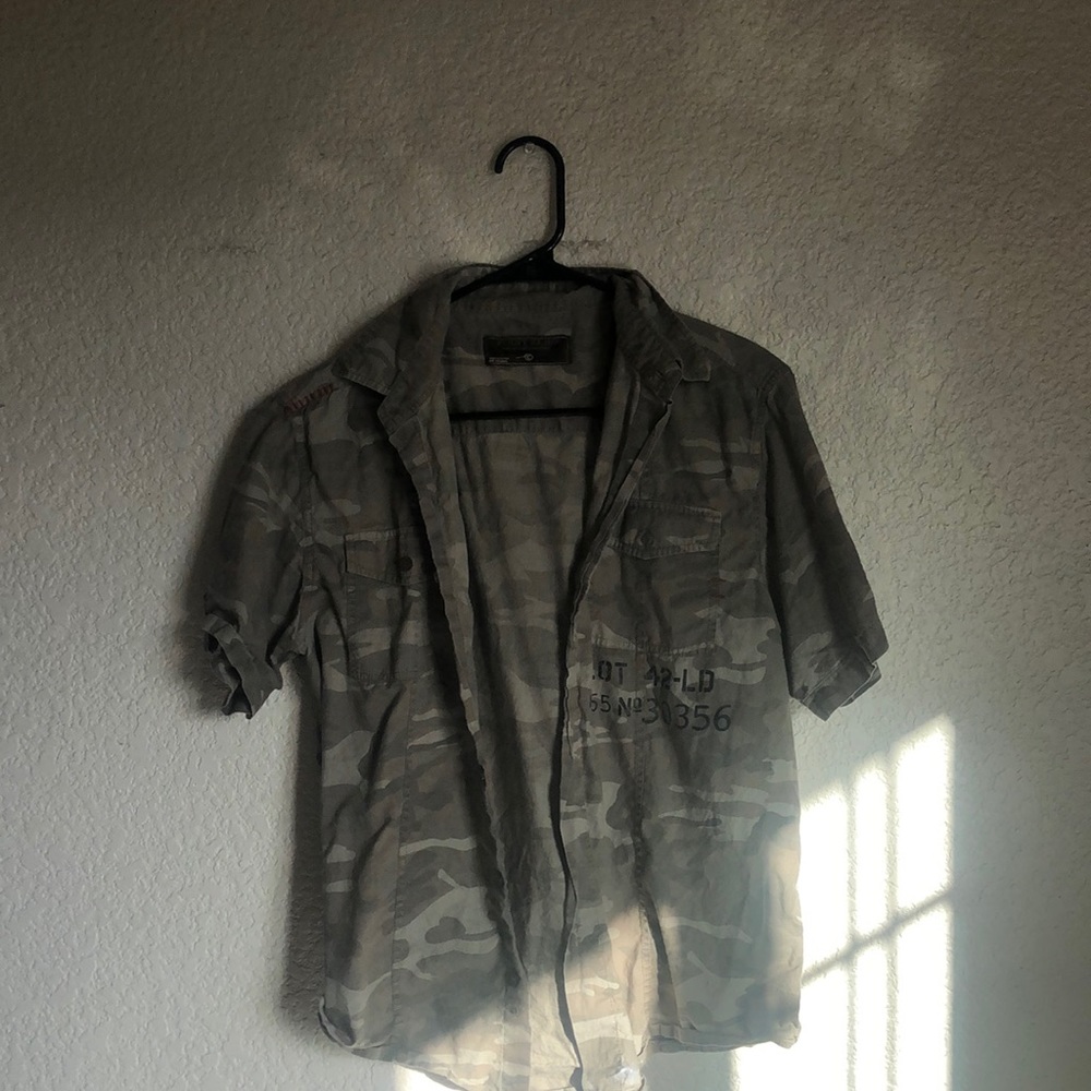 Short sleeve flannel